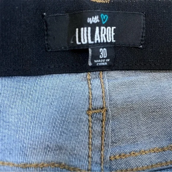 LuLaRoe Skinny Fit Regular Wash Jeans Women’s US Sz 30 NWT - Picture 7 of 8